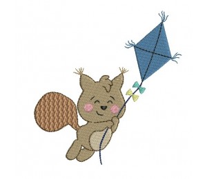 Stickdatei - Drachenhörnchen - zARTbesaitet